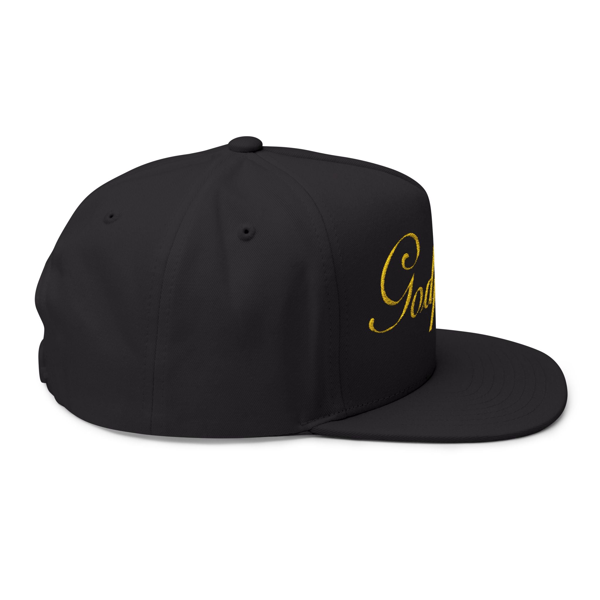 Godfidence Script Cap - Black/Yellow