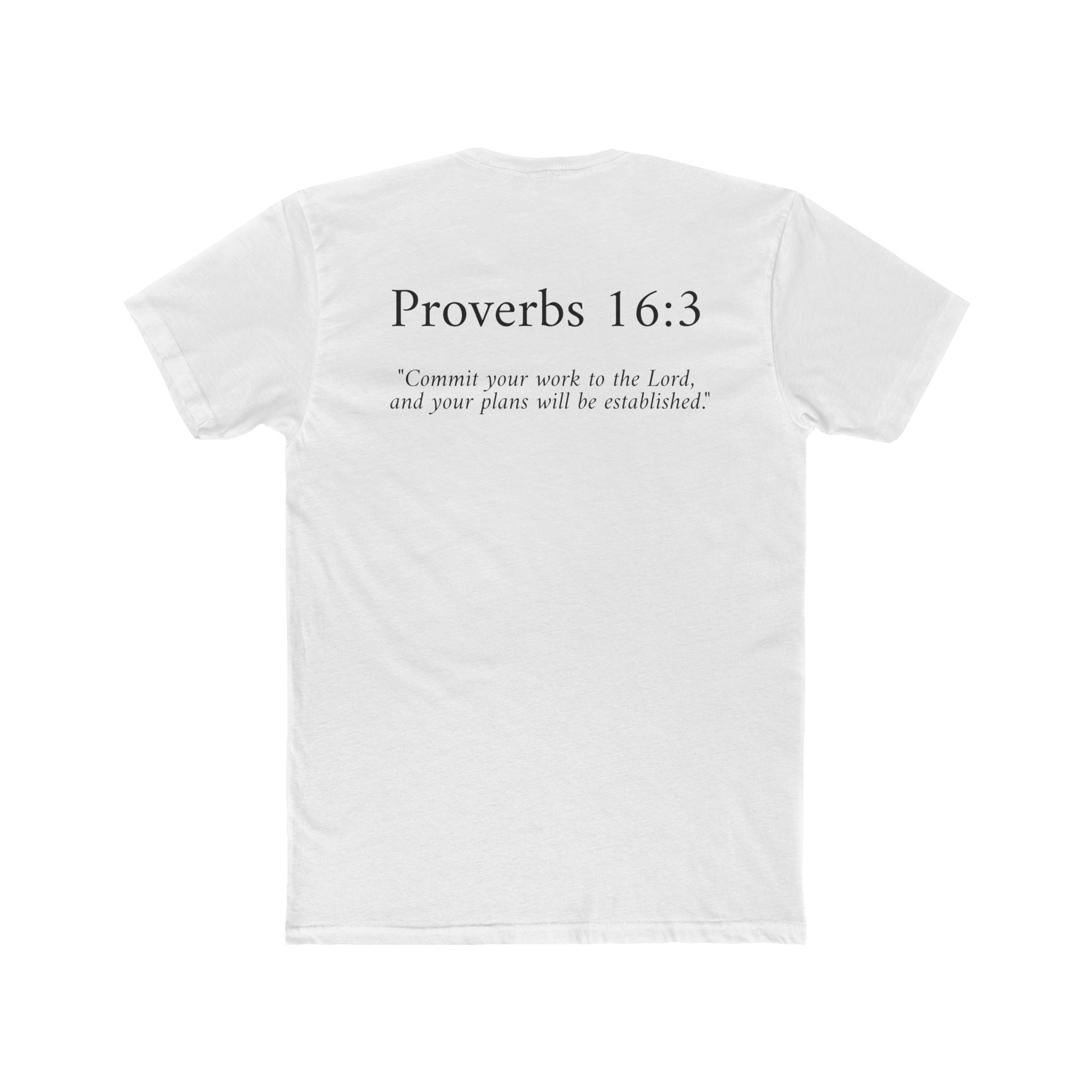 Proverbs 16:3 Tee